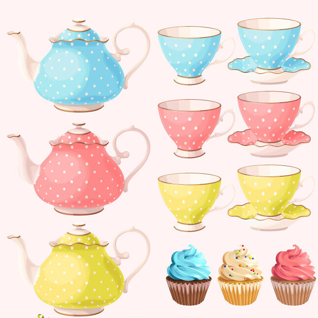teapot cups
